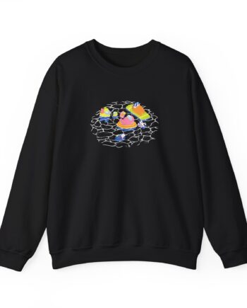 Among Us Swimming Unisex Heavy Blend™ Crewneck Sweatshirt