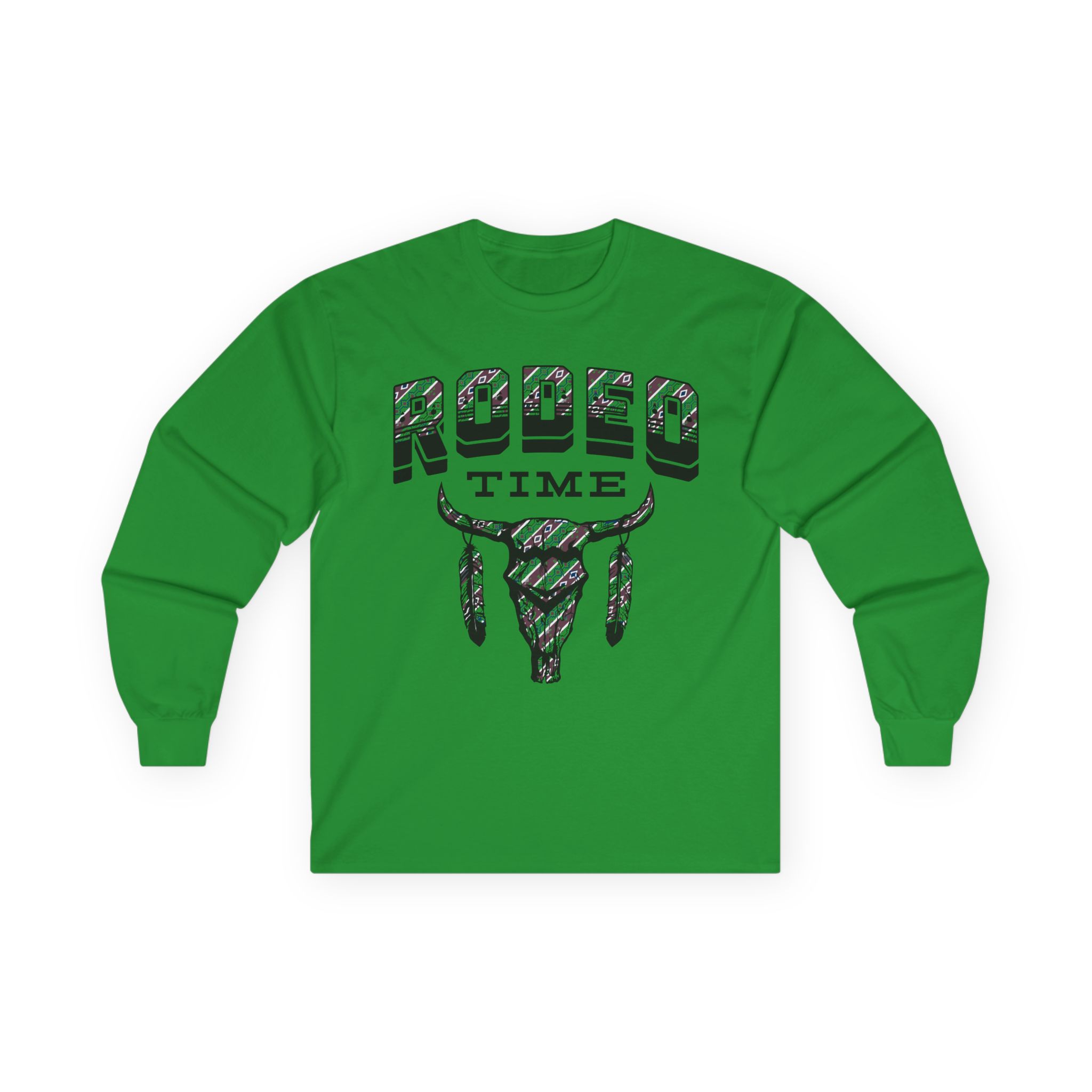 Dale Brisby Tribal Rodeo Time Unisex Ultra Cotton Long Sleeve Tee