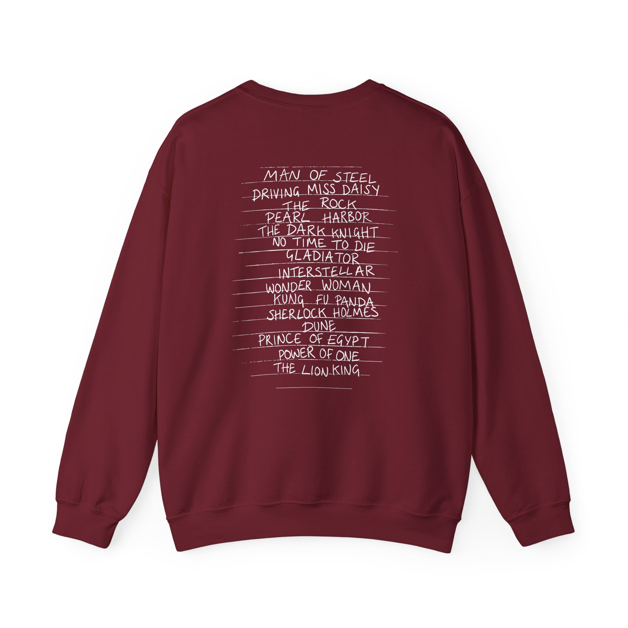 Hans Zimmer Titles Unisex Heavy Blendâ„¢ Crewneck Sweatshirt