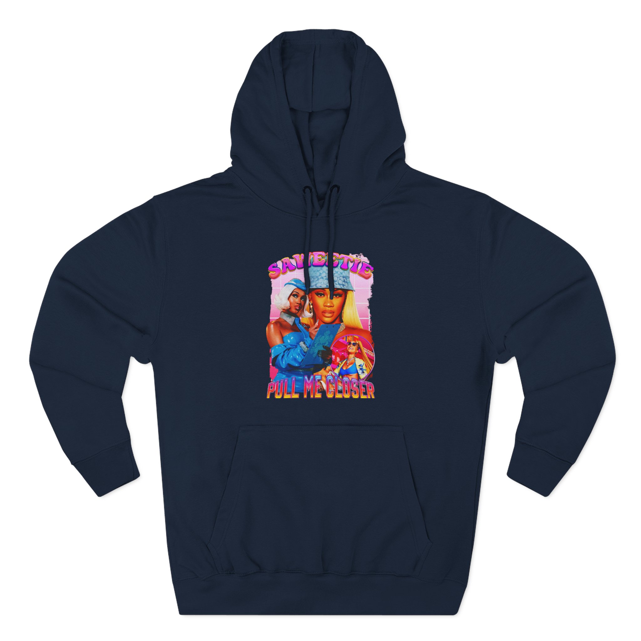 Saweetie Three-Panel Fleece Hoodie