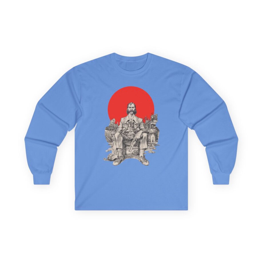 Disco Elysium Tequila Sunset Natural Unisex Ultra Cotton Long Sleeve Tee