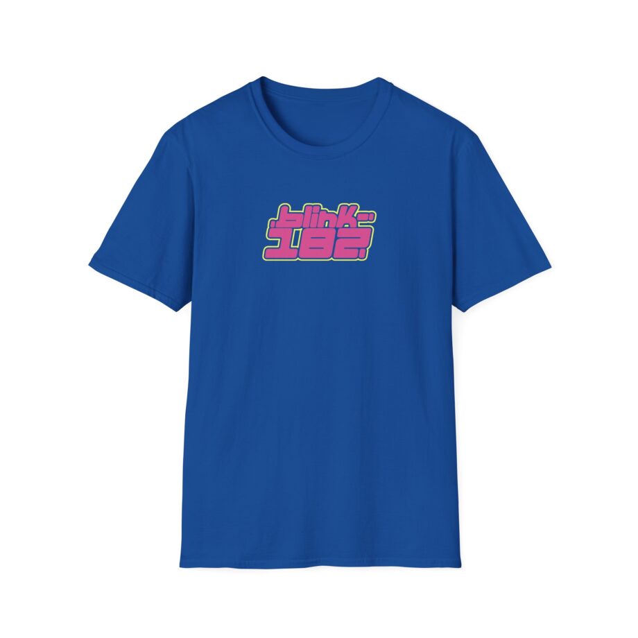 Blink 182 Blue Logo Unisex Softstyle T-Shirt