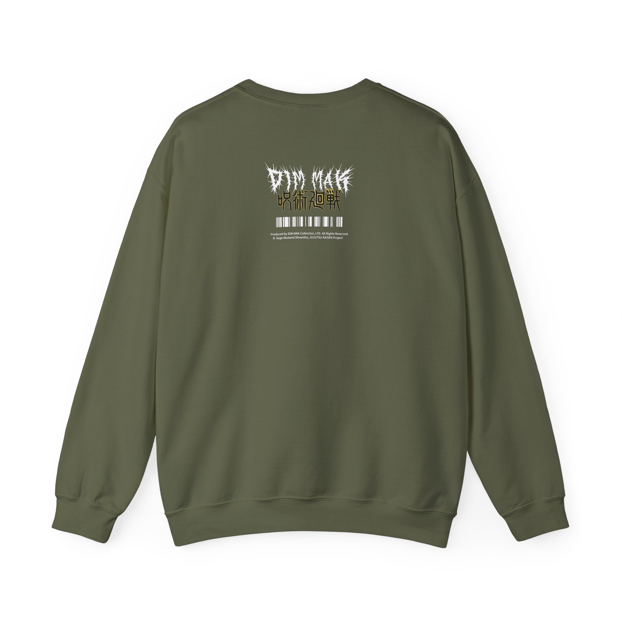 Jujutsu Kaisen X Dim Mak First Years Unisex Heavy Blendâ„¢ Crewneck Sweatshirt