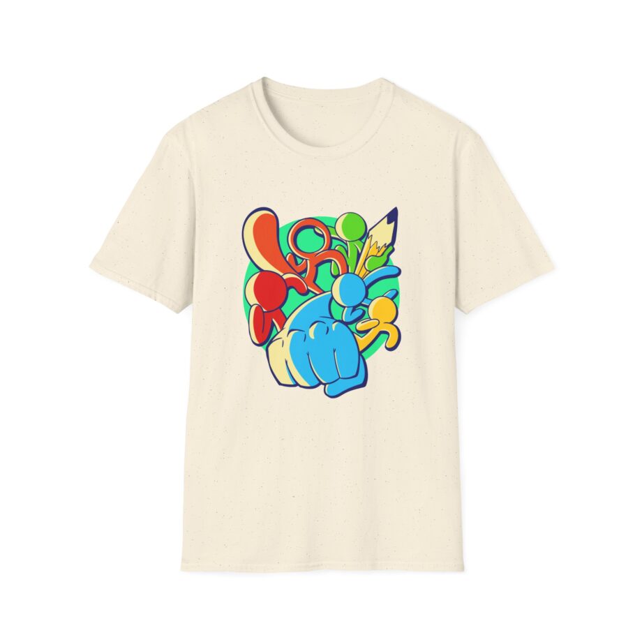 Alan Becker Assemble Unisex Softstyle T-Shirt