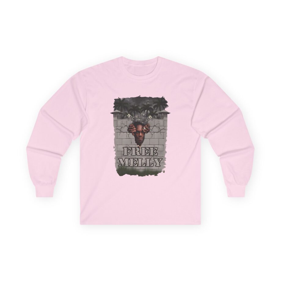 YNW Melly Brick Wall Unisex Ultra Cotton Long Sleeve Tee