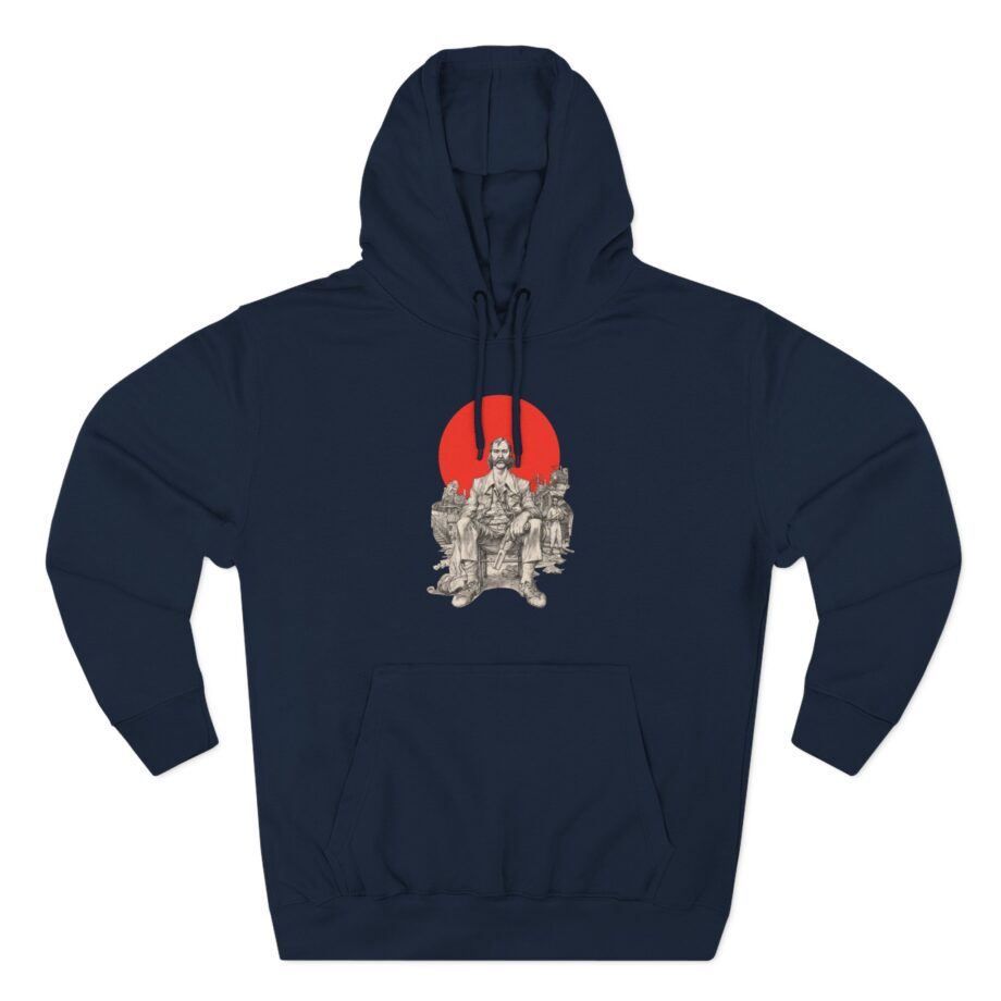 Disco Elysium Tequila Sunset Natural Three-Panel Fleece Hoodie
