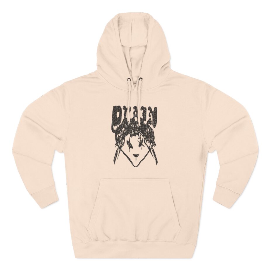 Bladee Three-Panel Fleece Hoodie
