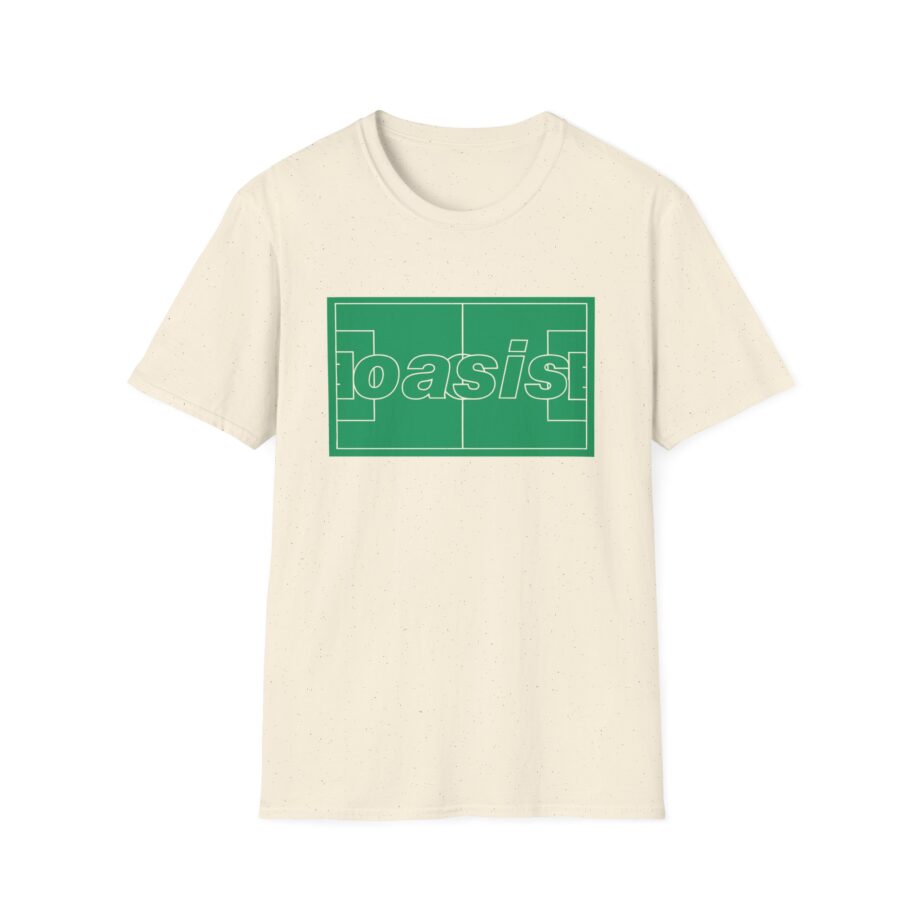 Oasis Logo Pitch Unisex Softstyle T-Shirt