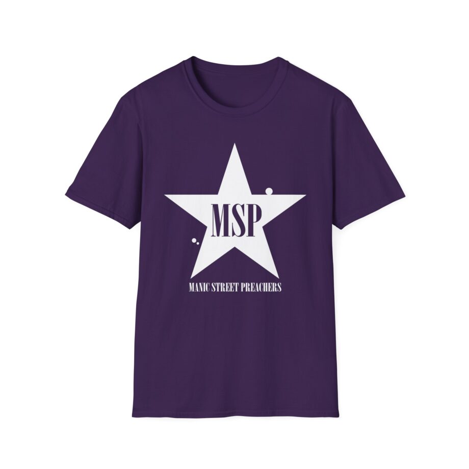 Manic Street Preachers Distressed Star Unisex Softstyle T-Shirt