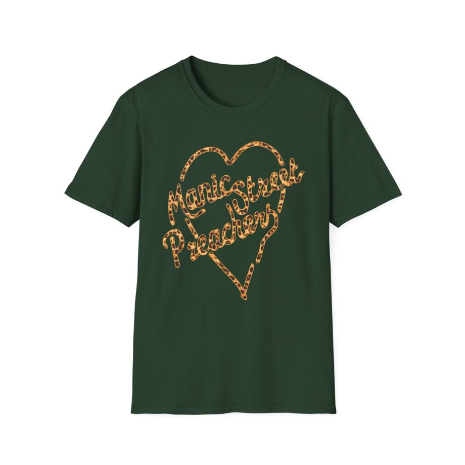 Manic Street Preachers Critical Thinking Leopard Unisex Softstyle T-Shirt