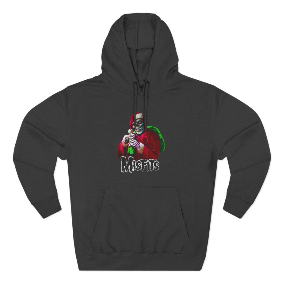 Misfits Holiday Fiend  Three-Panel Fleece Hoodie