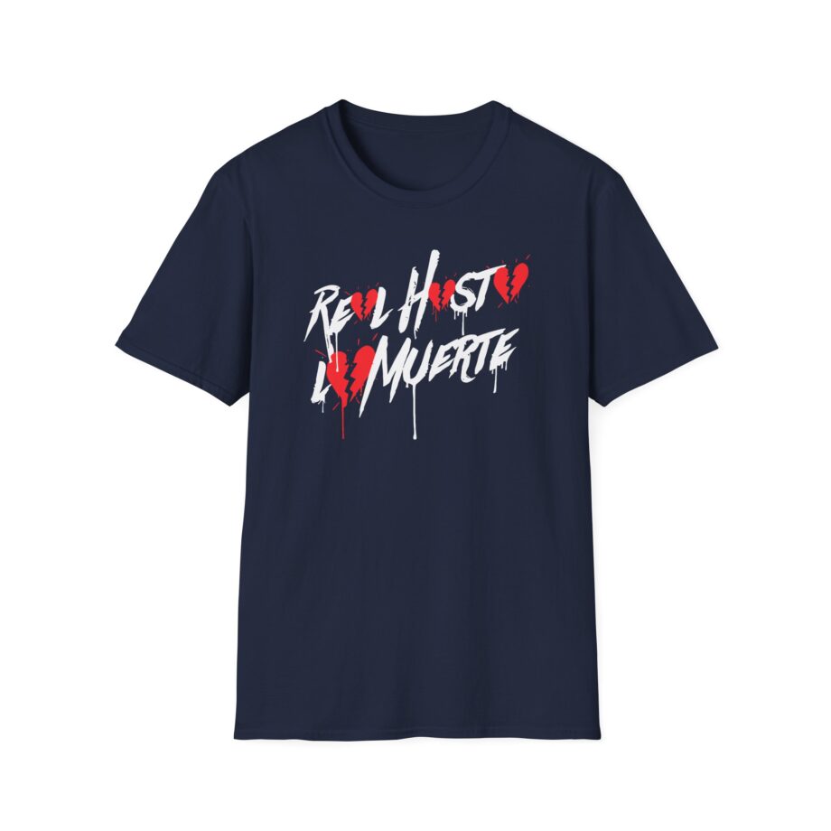Anuel Aa Vdaay Black Real Hasta La Muerte Unisex Softstyle T-Shirt