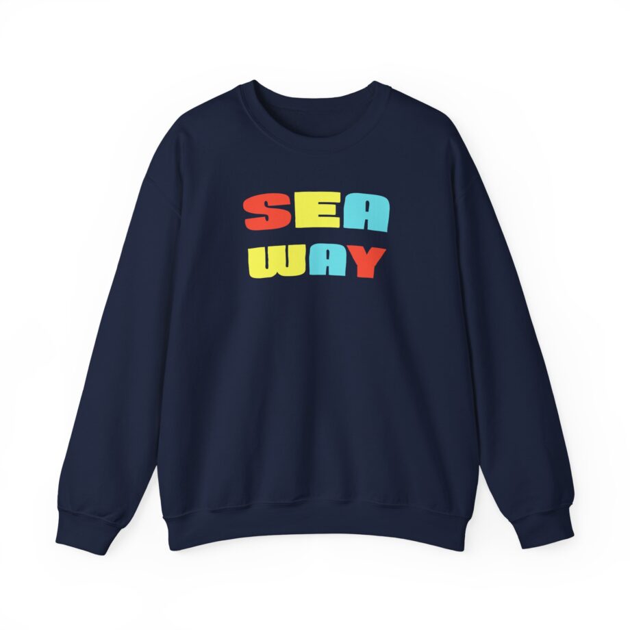 Seaway Big Vibe Stacked Unisex Heavy Blend™ Crewneck Sweatshirt
