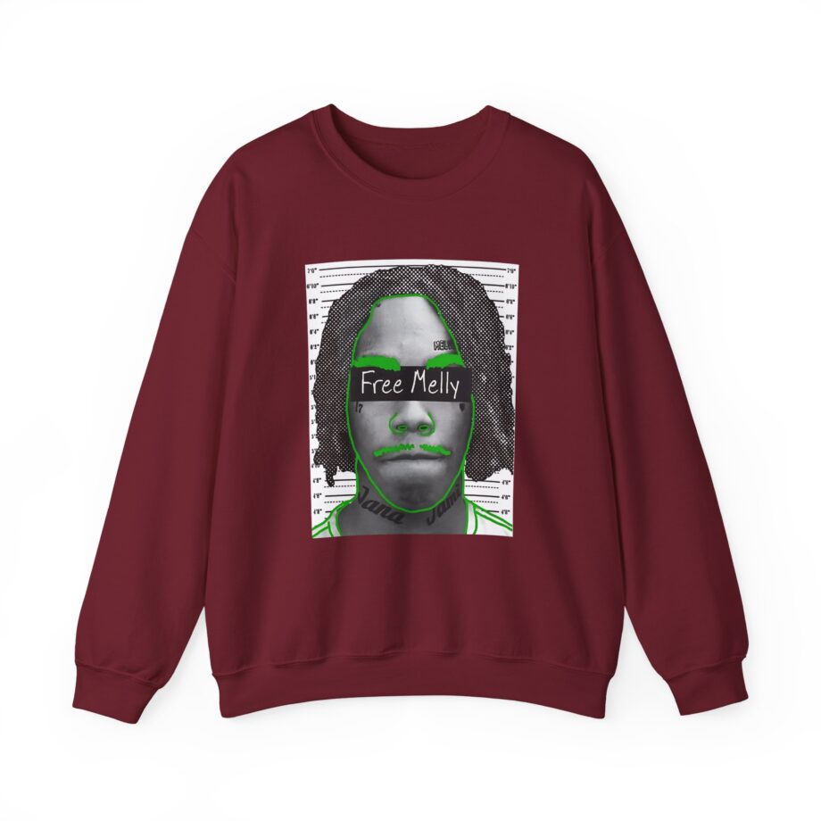 YNW Melly Free Melly Unisex Heavy Blend™ Crewneck Sweatshirt