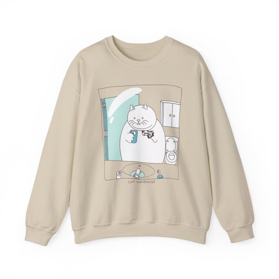 William Osman cat warehouse Unisex Heavy Blend™ Crewneck Sweatshirt