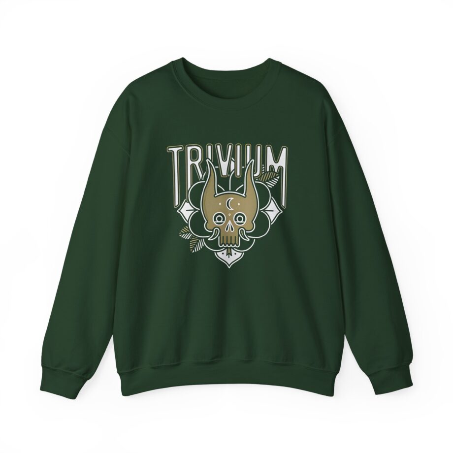 Trivium Rustic Oni Unisex Heavy Blend™ Crewneck Sweatshirt