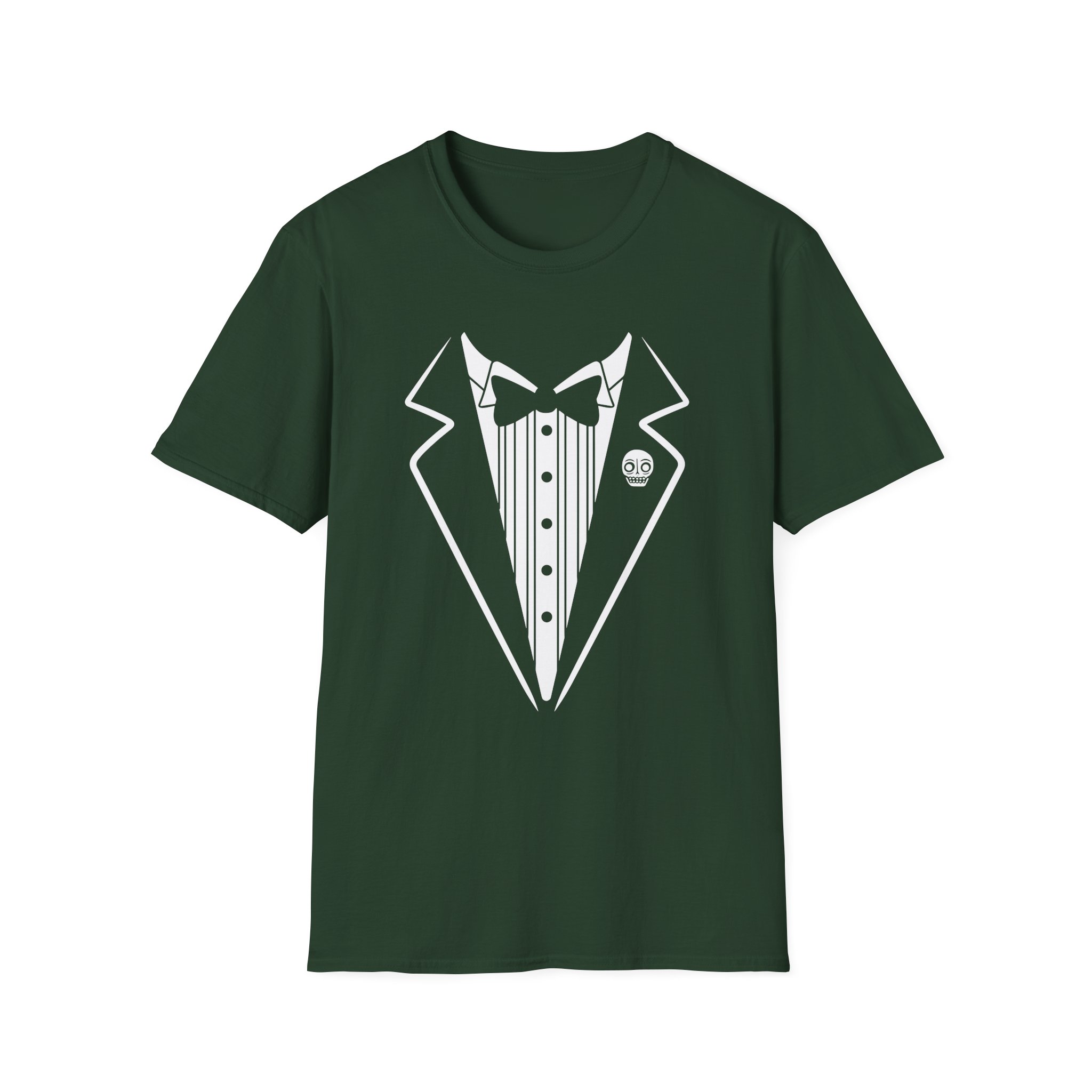 Senses Fail Martini Kiss Tux Unisex Softstyle T-Shirt