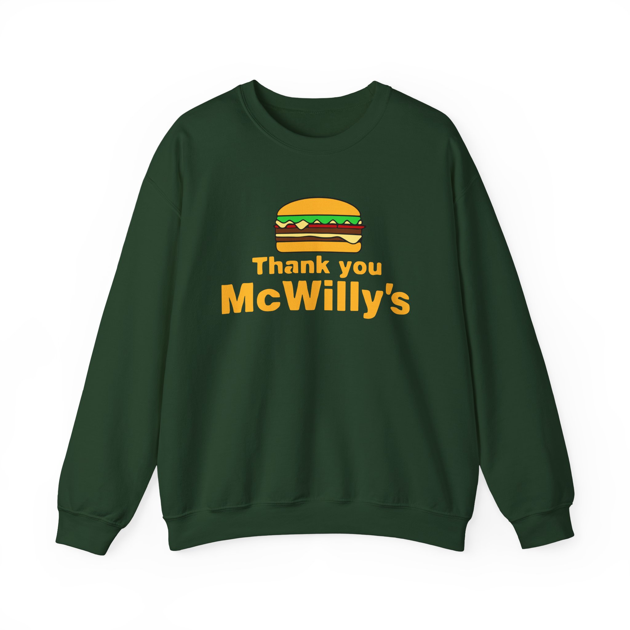 Softwilly Thank You Mcwilly's Unisex Heavy Blendâ„¢ Crewneck Sweatshirt