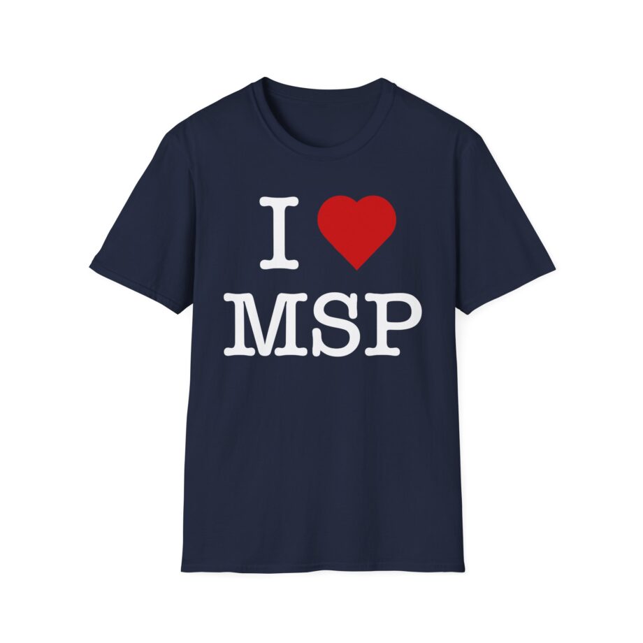 Manic Street Preachers I Heart Msp Unisex Softstyle T-Shirt