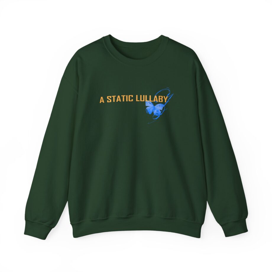 A Static Lullaby Butterfly Unisex Heavy Blend™ Crewneck Sweatshirt