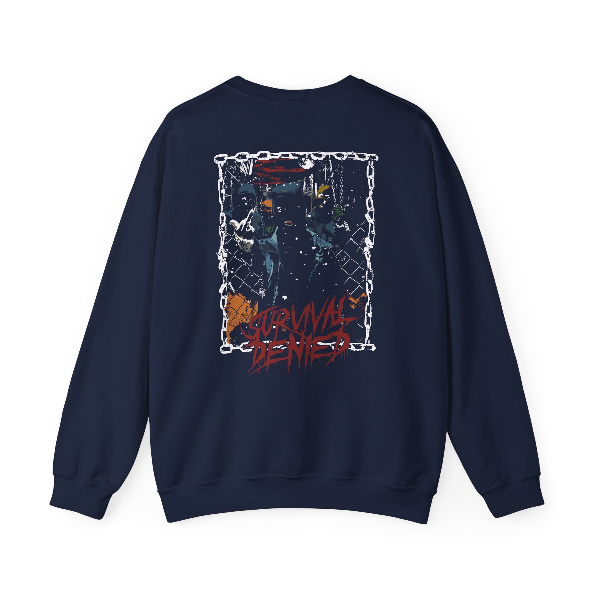 Get the Shot Survival Denied Unisex Heavy Blendâ„¢ Crewneck Sweatshirt