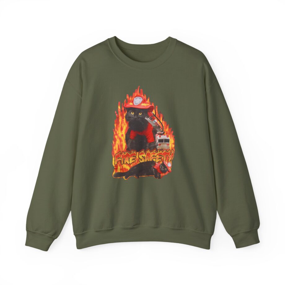 William Osman Fire Safety Unisex Heavy Blend™ Crewneck Sweatshirt