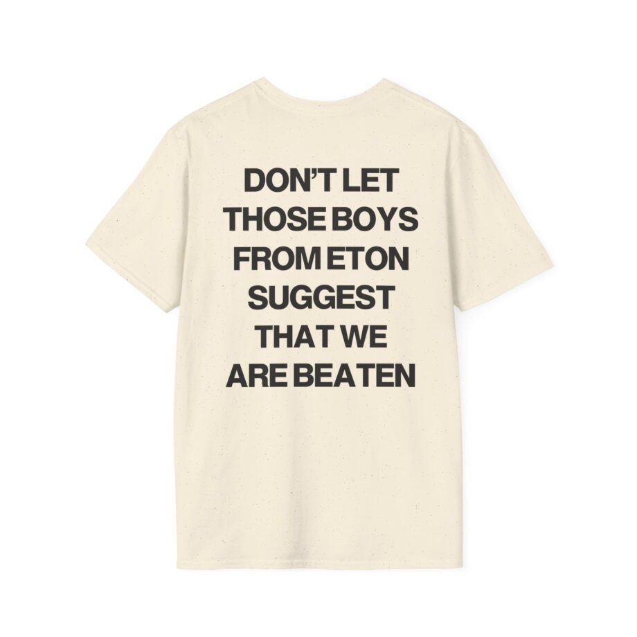 Manic Street Preachers Boys From Eton Unisex Softstyle T-Shirt