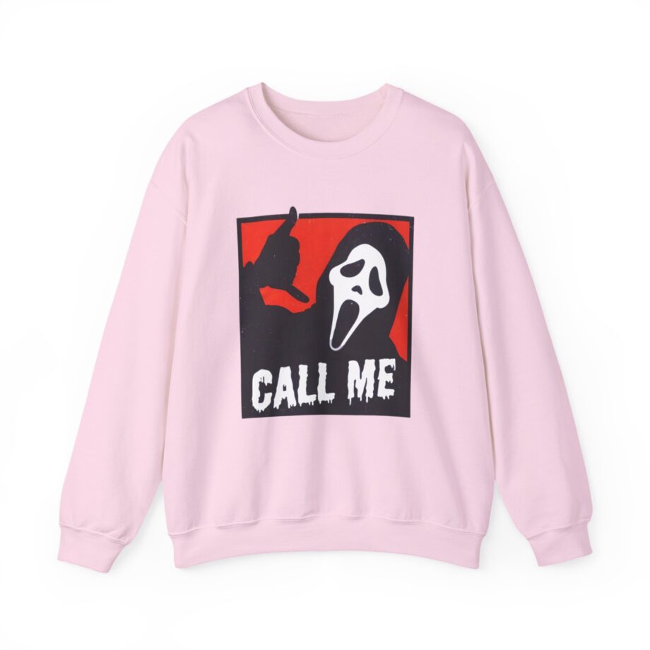 Ghostface CALL ME Unisex Heavy Blend™ Crewneck Sweatshirt