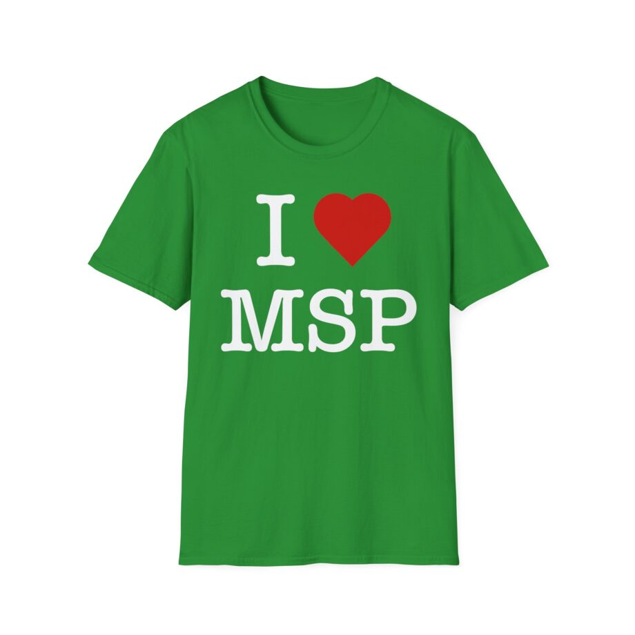 Manic Street Preachers I Heart Msp Unisex Softstyle T-Shirt