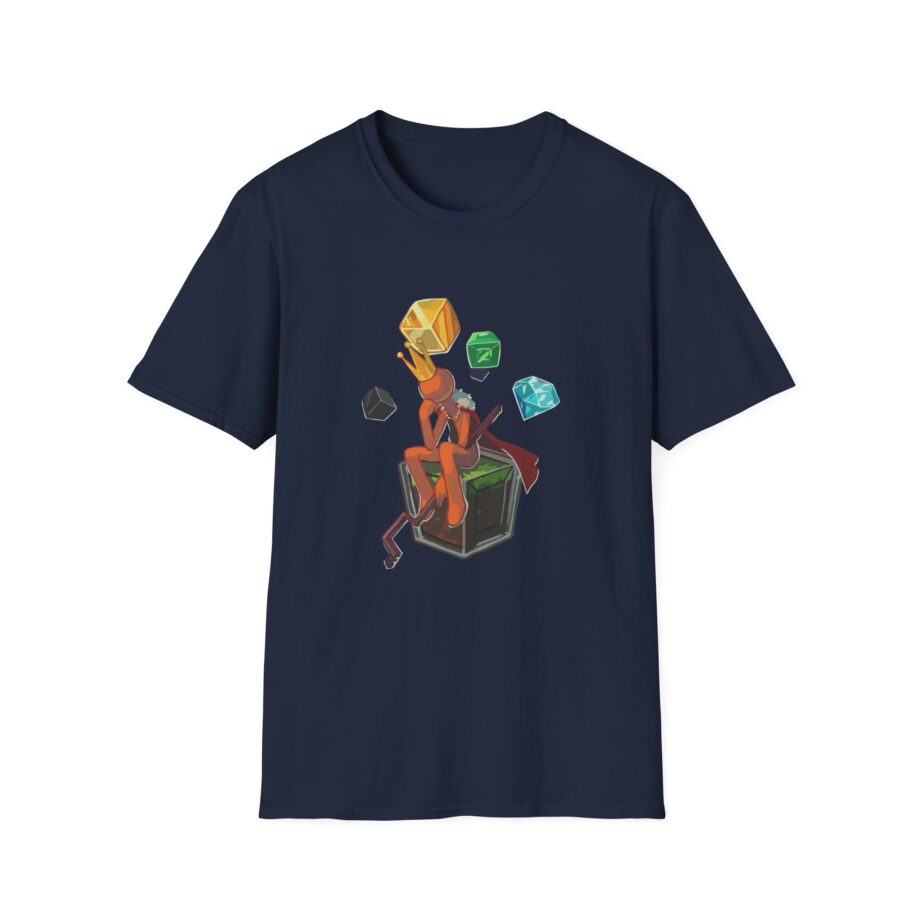 Alan Becker King Orange Unisex Softstyle T-Shirt
