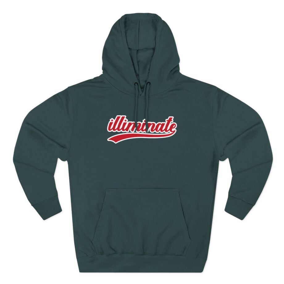 Illiminate Three-Panel Fleece Hoodie