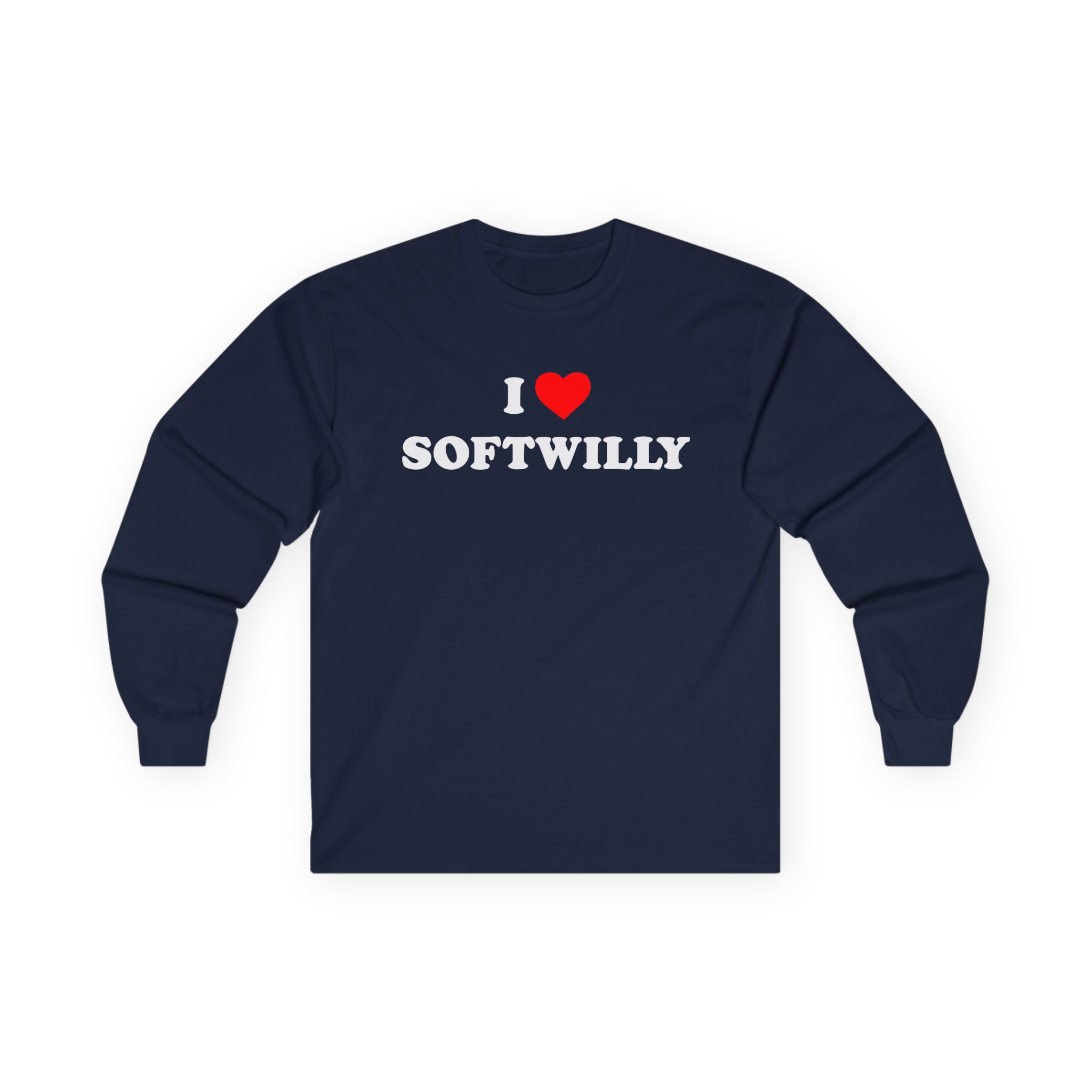 Softwilly I Love Softwilly Unisex Ultra Cotton Long Sleeve Tee