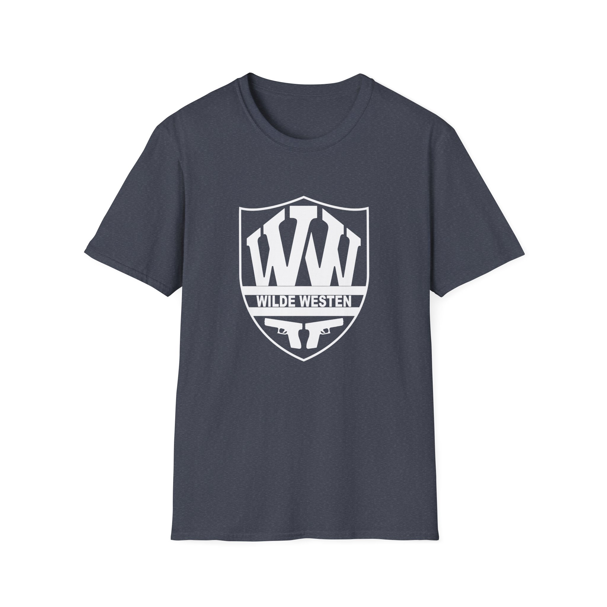 Mula B Louis Wilde Westen Logo Unisex Softstyle T-Shirt
