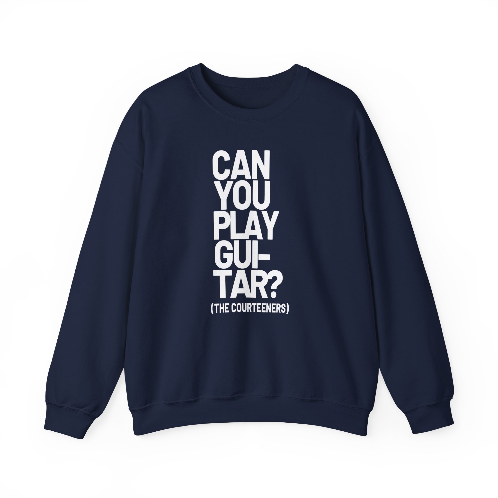 Courteeners Guitar Unisex Heavy Blend Crewneck Sweatshirt