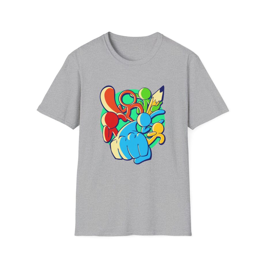 Alan Becker Assemble Unisex Softstyle T-Shirt