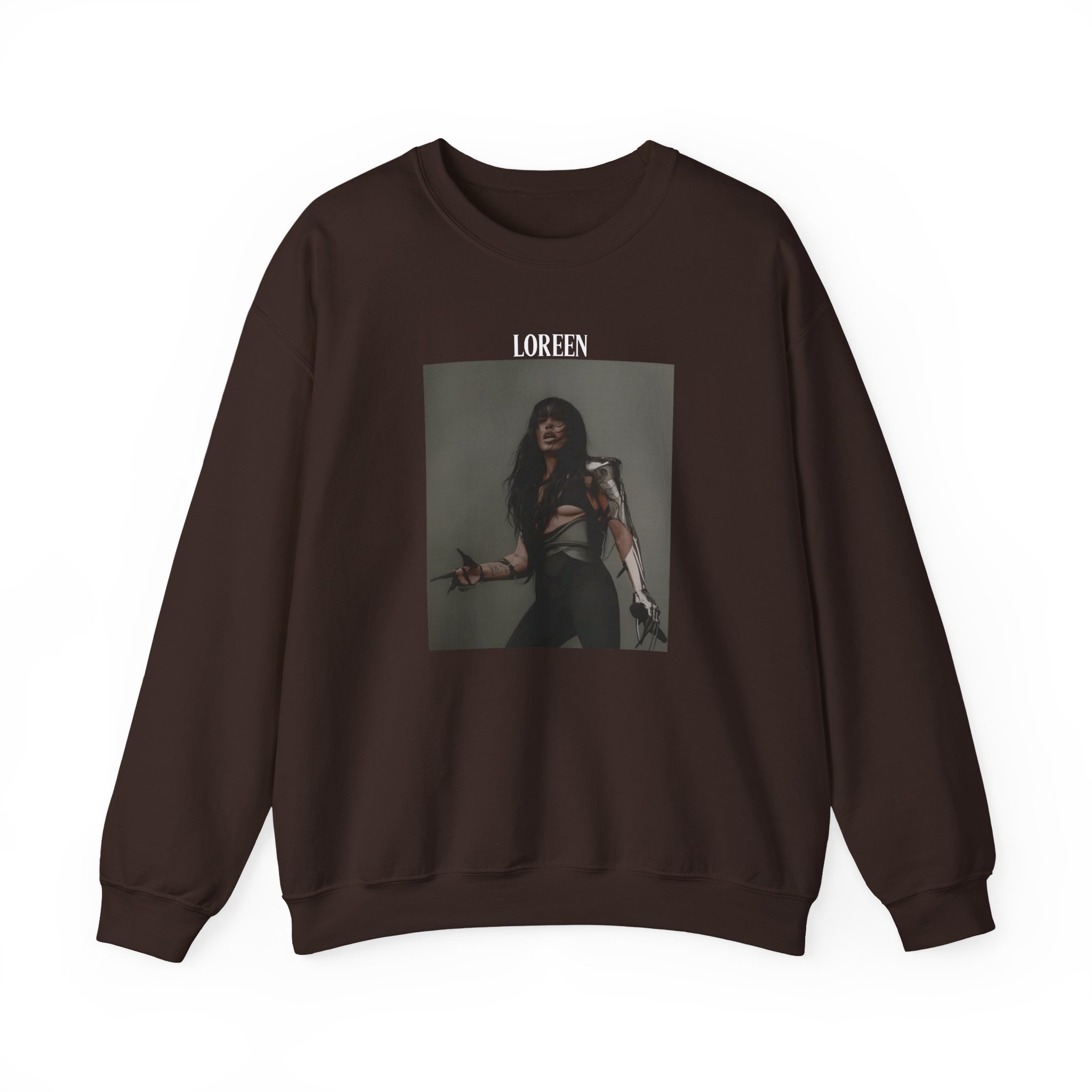 Loreen Photo Unisex Heavy Blendâ„¢ Crewneck Sweatshirt
