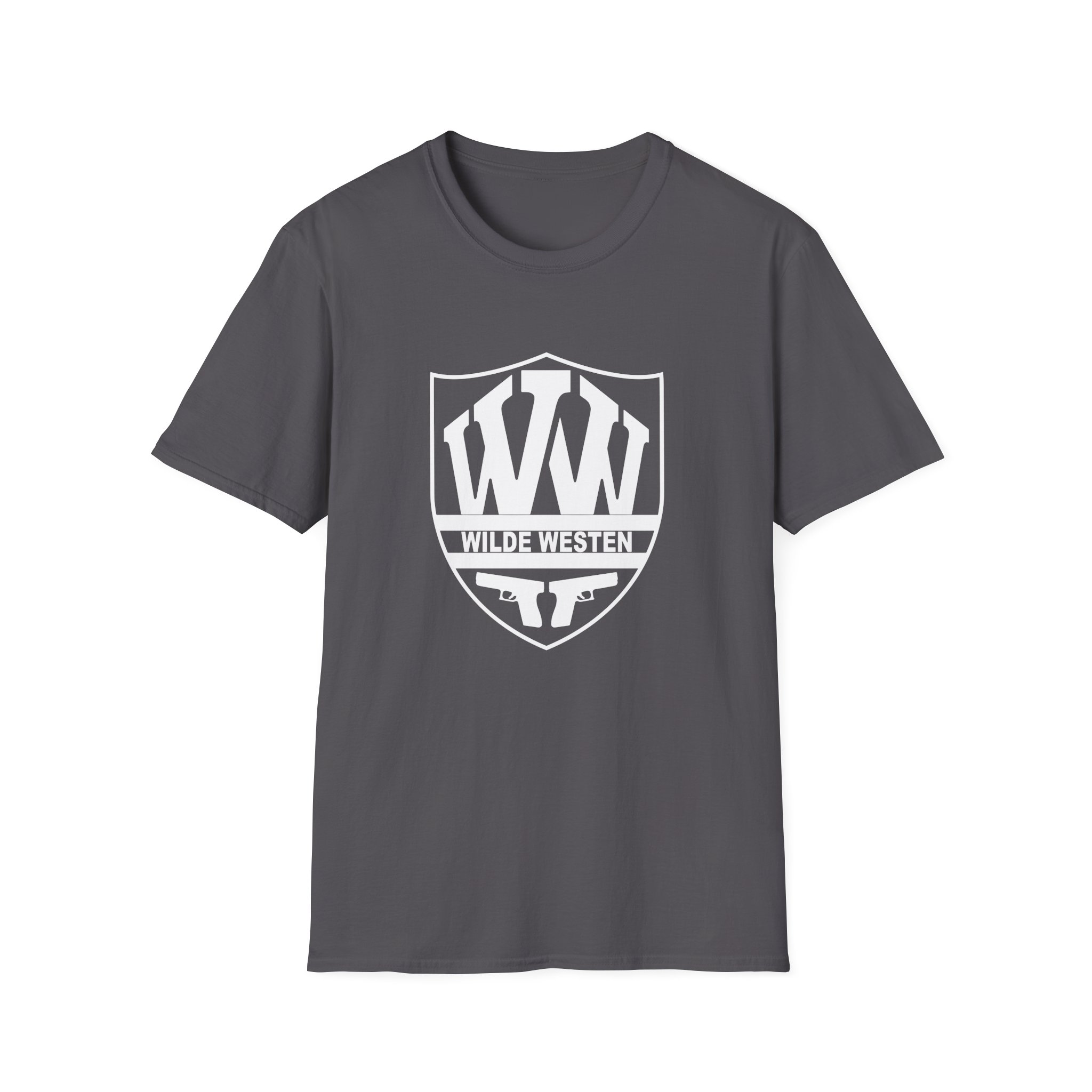 Mula B Louis Wilde Westen Logo Unisex Softstyle T-Shirt