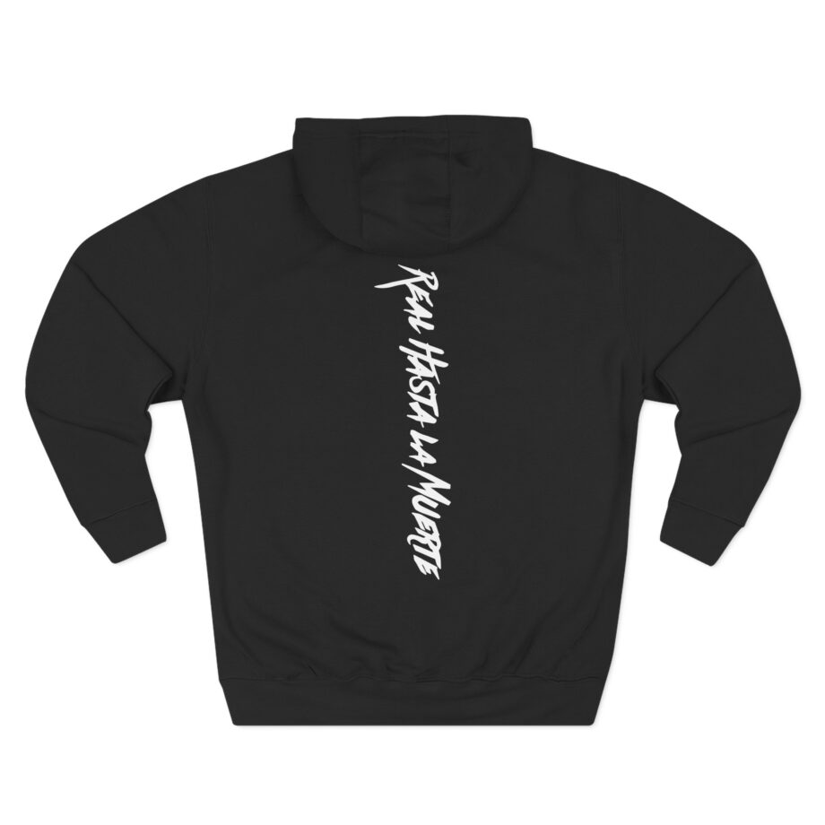 Anuel Aa Three-Panel Fleece Hoodie