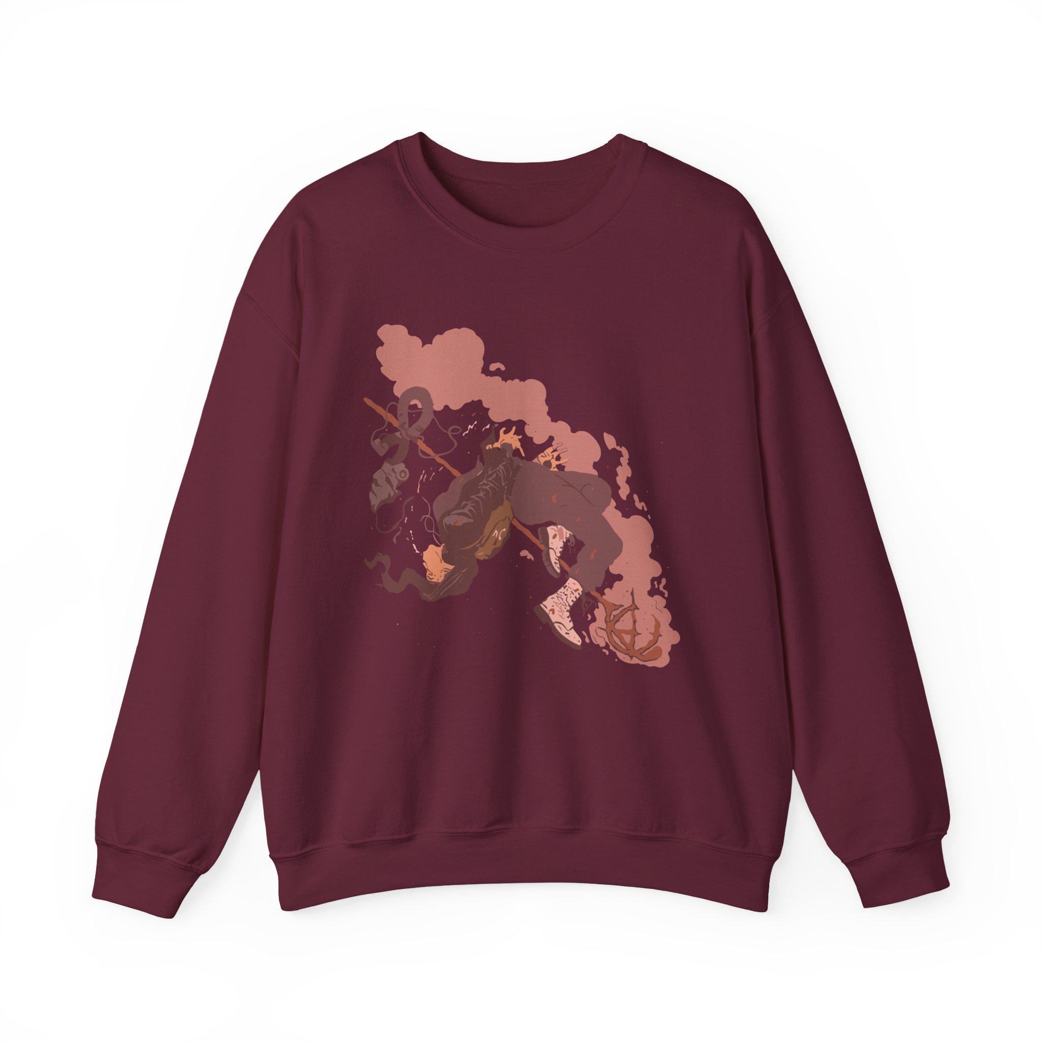 Demon Hunter Exile Unisex Heavy Blendâ„¢ Crewneck Sweatshirt