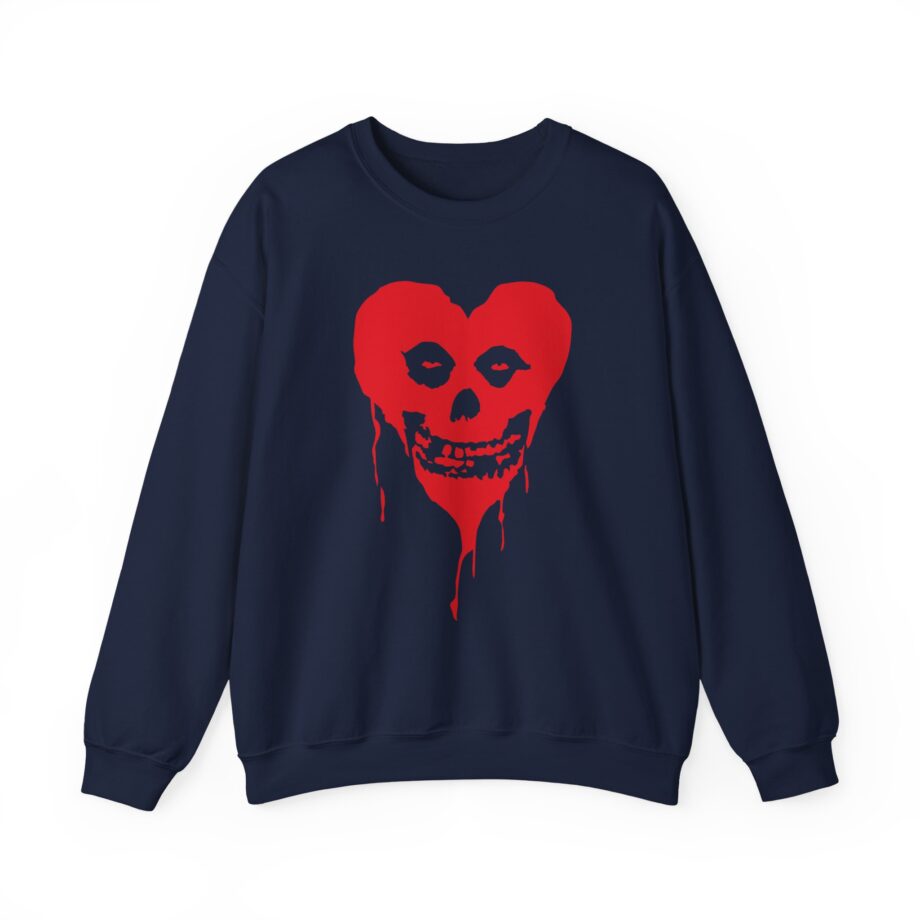 Misfits Fiendish Heart Unisex Heavy Blend™ Crewneck Sweatshirt
