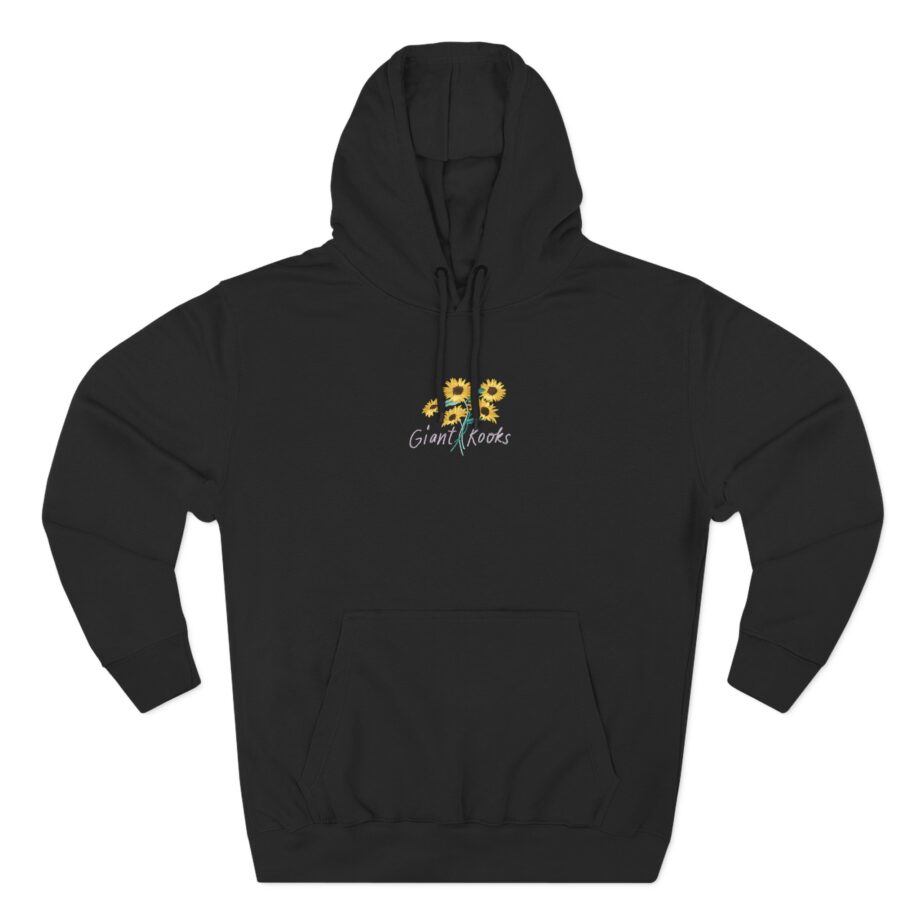 Giant Rooks Pink Skies Three-Panel Fleece Hoodie