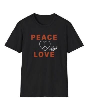 Ringo Starr Peace & Love Unisex Softstyle T-Shirt