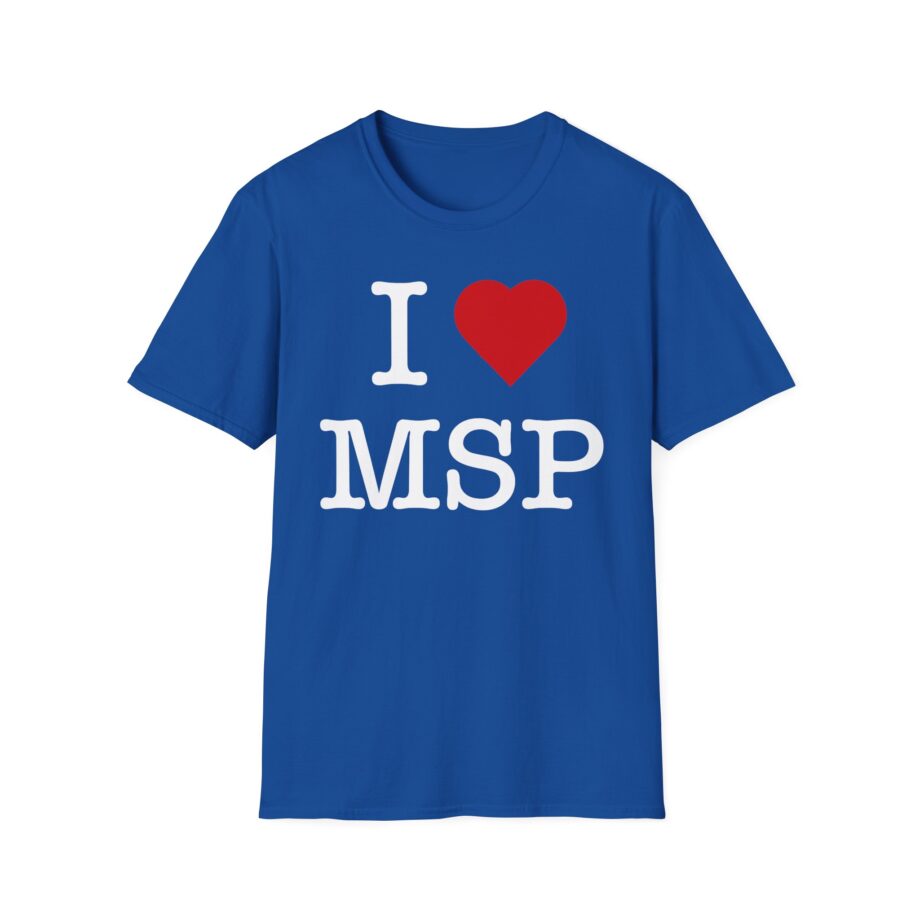 Manic Street Preachers I Heart Msp Unisex Softstyle T-Shirt