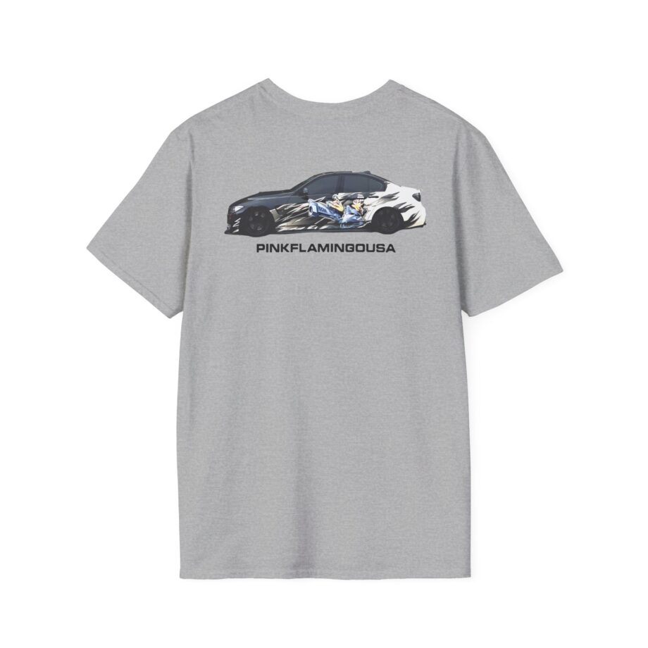 Xavier Wulf Pinkflamingousa Unisex Softstyle T-Shirt