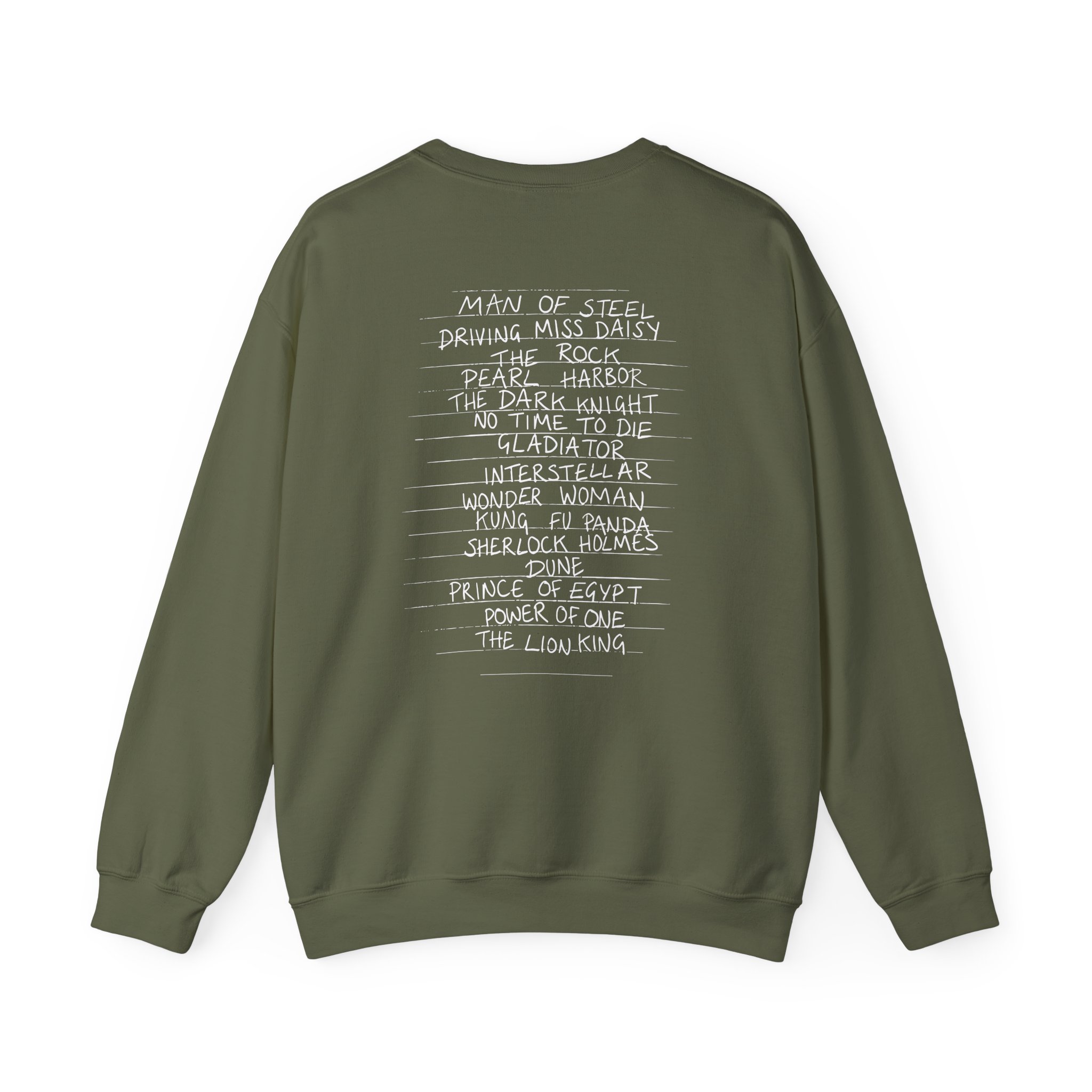 Hans Zimmer Titles Unisex Heavy Blendâ„¢ Crewneck Sweatshirt