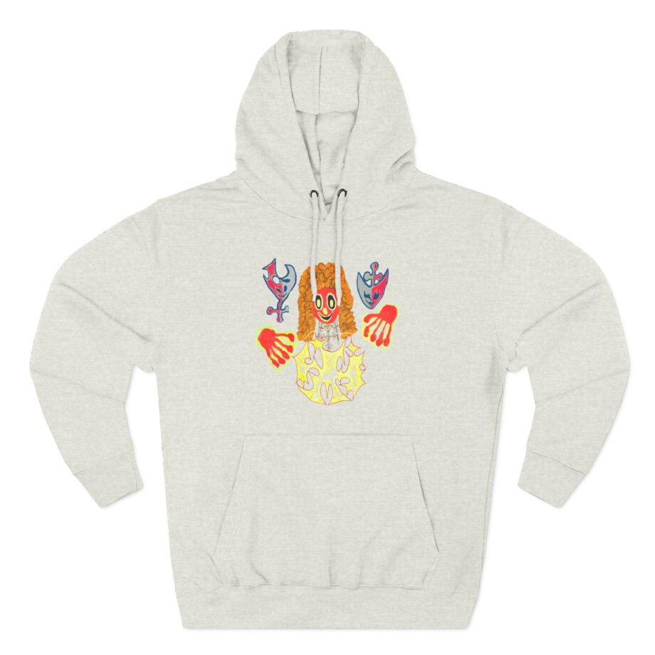 Bladee Three-Panel Fleece Hoodie