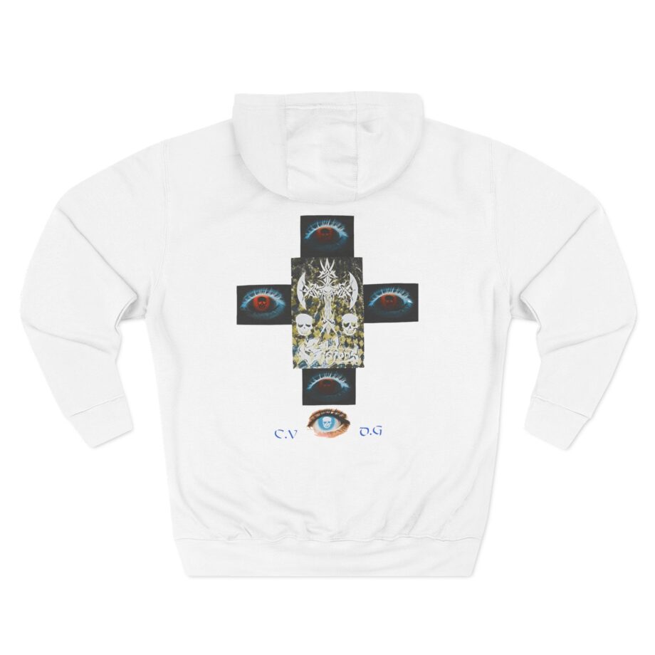 Bladee Cold Visions 32 Three-Panel Fleece Hoodie