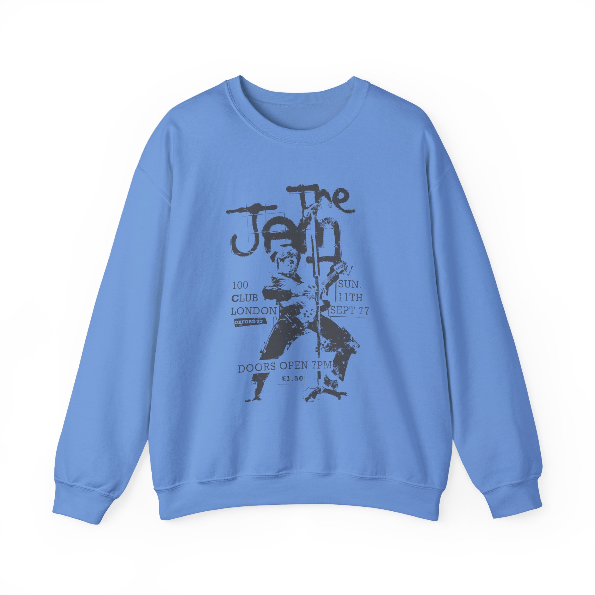 TJ 100 Club 77 Band Unisex Heavy Blendâ„¢ Crewneck Sweatshirt