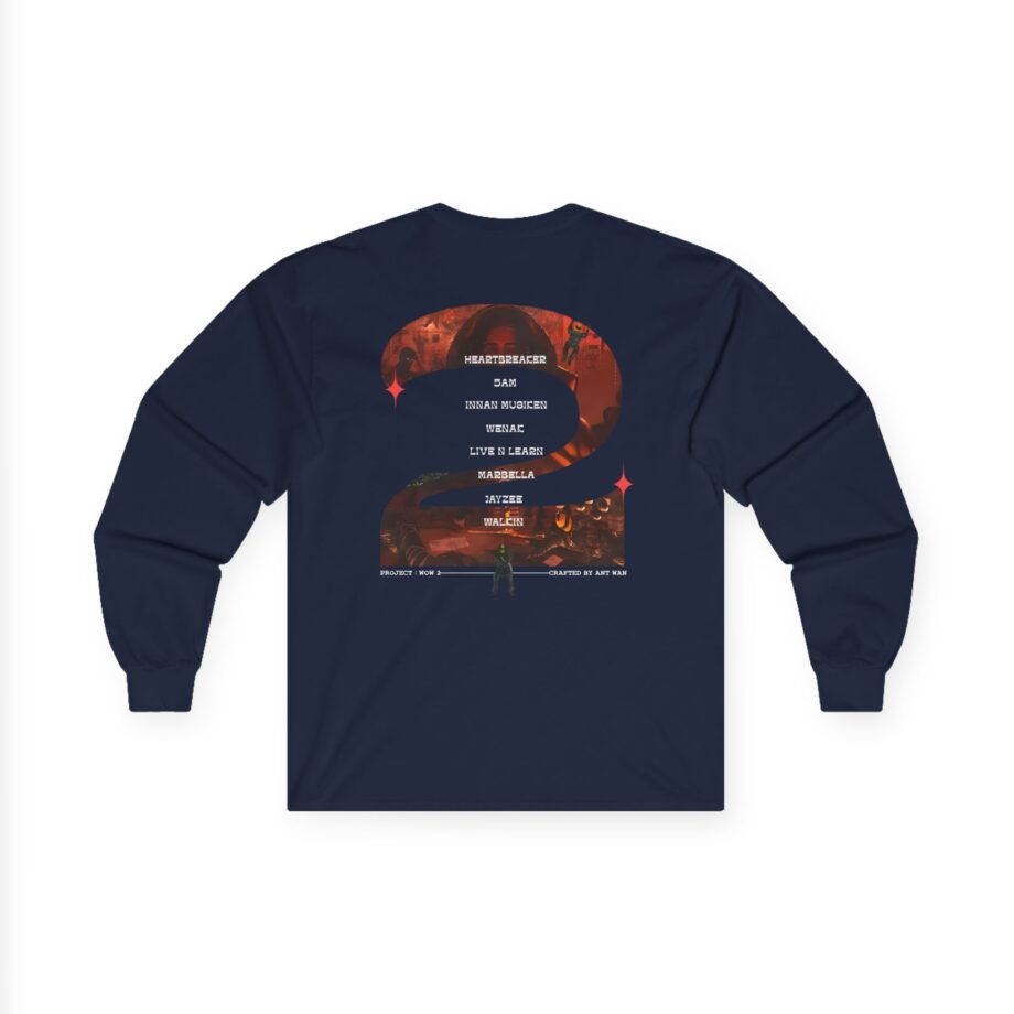 Antwan Släpper Wow 2 Unisex Ultra Cotton Long Sleeve Tee