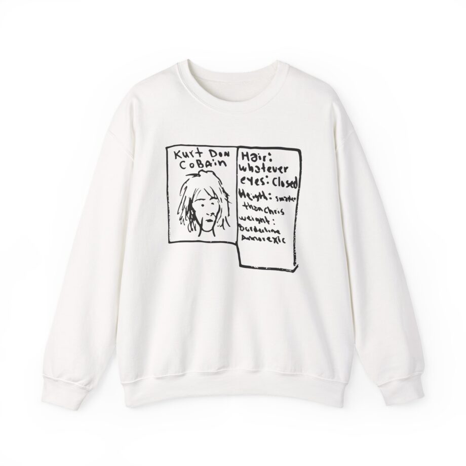 Kurt Cobain Kurt Don Profile Unisex Heavy Blend™ Crewneck Sweatshirt
